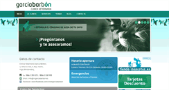 Desktop Screenshot of cvgarciabarbon.es